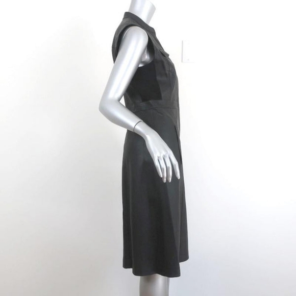 BCBGMaxAzria Black Midi Dress - Picture 3 of 11